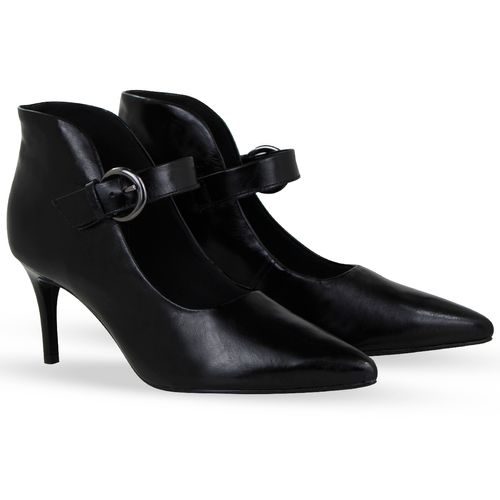 Sapato Couro Atenas Preto