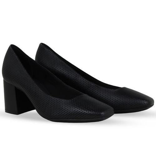 Sapato Couro Veneza Preto