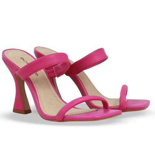 Tamanco Couro Atanado Napoli Pink