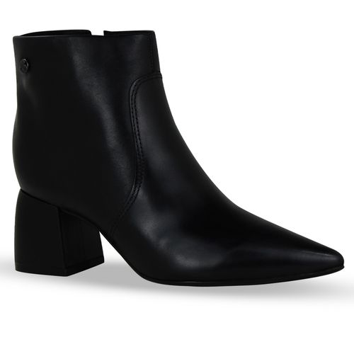 Bota Cano Baixo Couro Atanado Napoli Preto