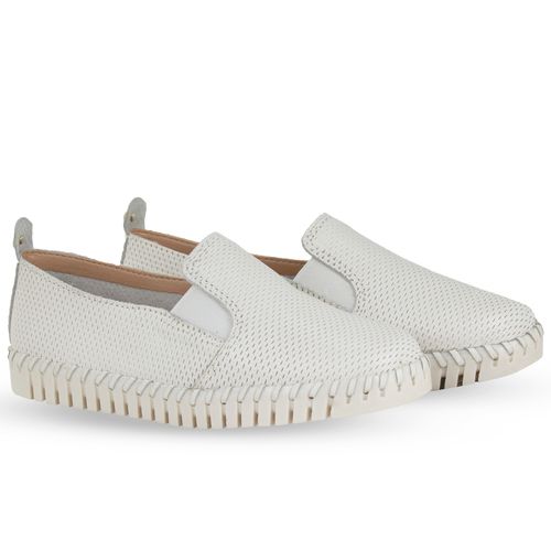 Tênis Couro Veneza Off White