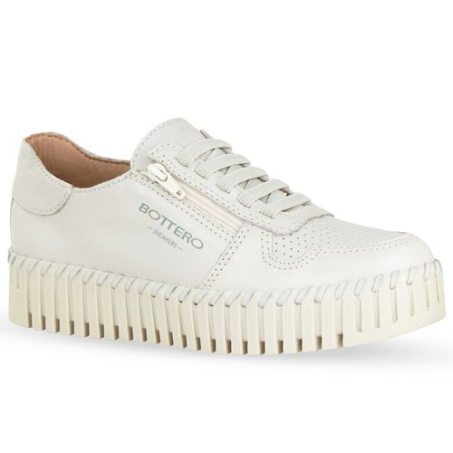 Tênis Couro Burnish Off White