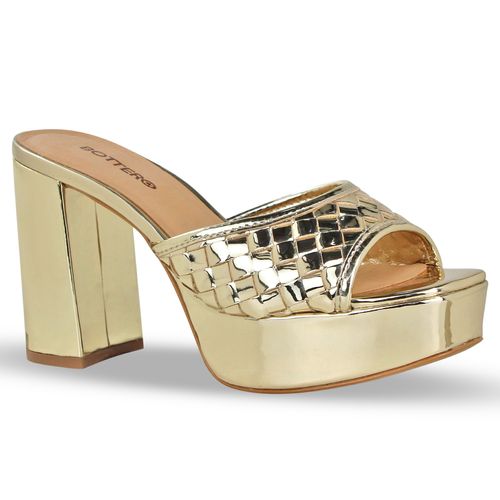 Tamanco Dourado