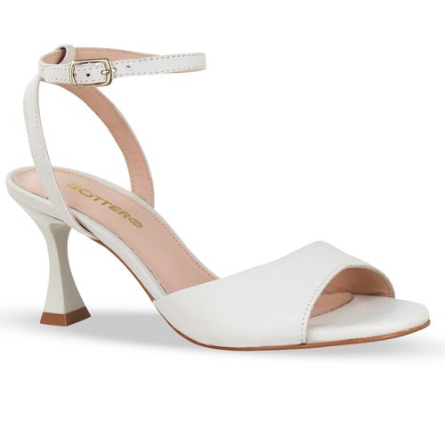 Sandália Couro Atanado Napoli Gelo