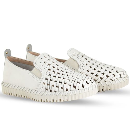 Tênis Twister Couro Burnish Off White