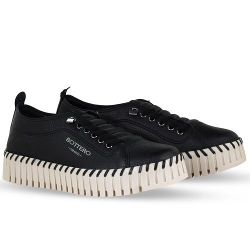 Tênis Couro Burnish Preto