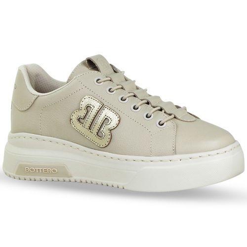 Tênis Couro Napa Marfim