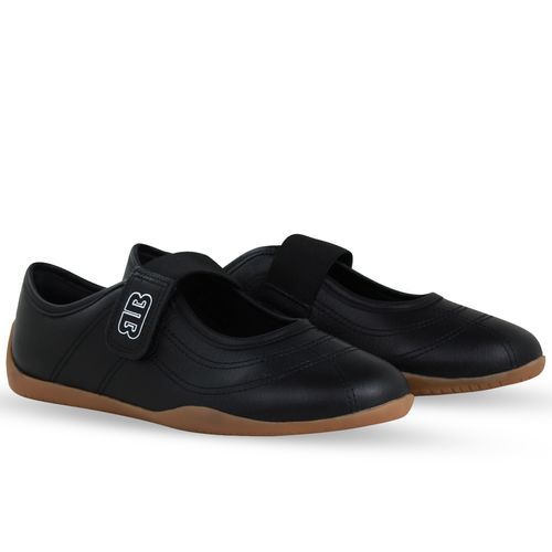 Sapatilha Couro Napa Preto