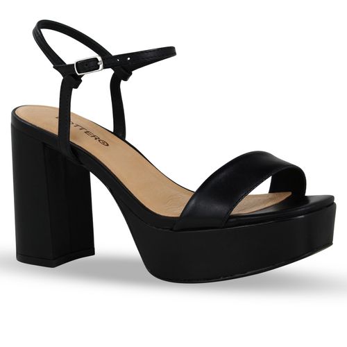 Sandália Couro Atanado Napoli Preto