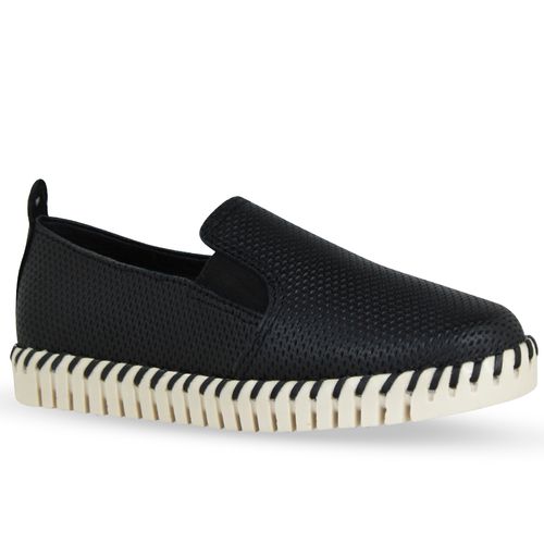 Sapato Twister Couro Veneza Preto