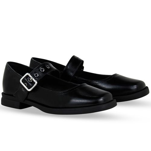 Sapato Couro Atenas Preto