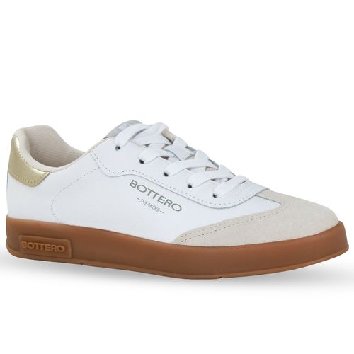 Tênis Couro Camurça Marfim