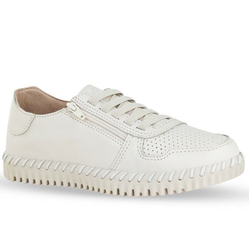 Tênis Twister Couro Burnish Off White