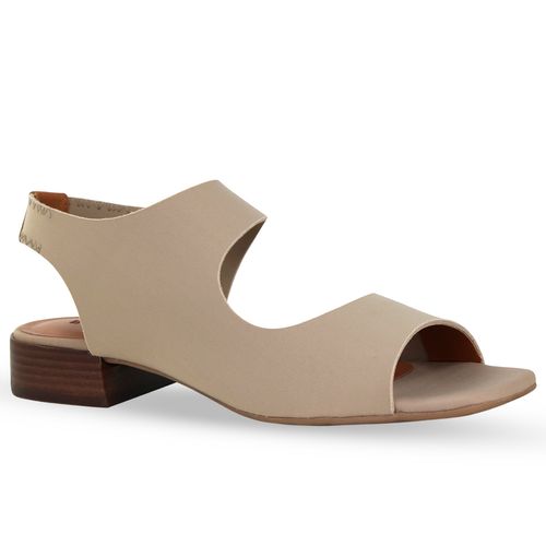 Sandália Sense Lycra Nude