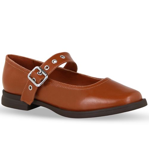 Sapato Couro Atenas Caramelo