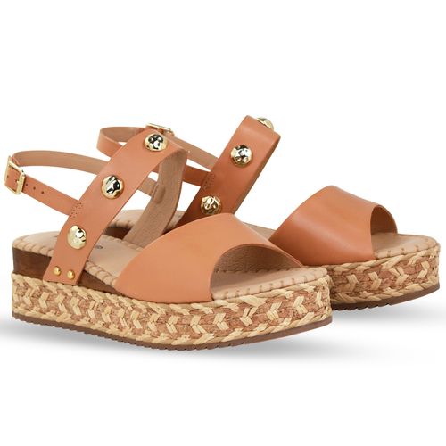 Sandália Couro Atanado Napoli Natural